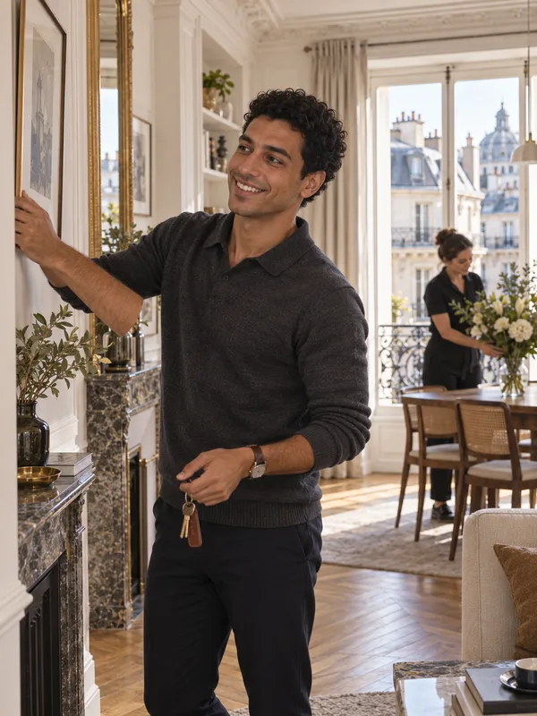 Appartement parisien élégant avec parquet