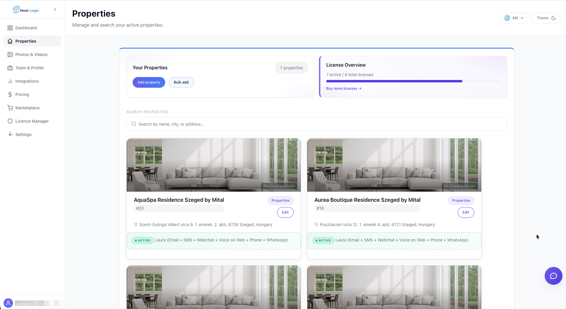 Property portfolio